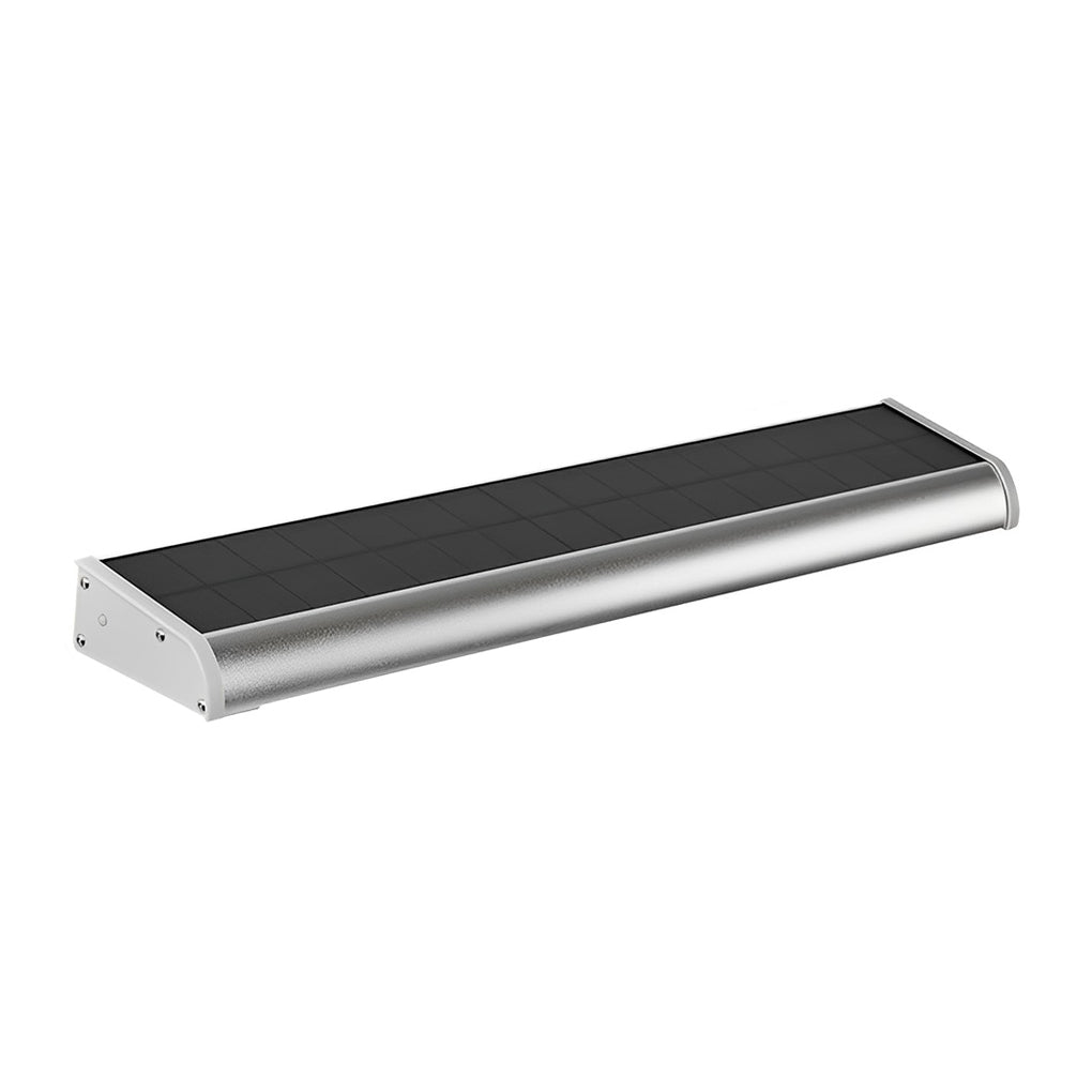 Modern LED Solar Wall Light for Outdoor Signage and Garden Waterproof Adjustable Aluminum Sconce