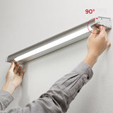 Modern LED Solar Wall Light for Outdoor Signage and Garden Waterproof Adjustable Aluminum Sconce
