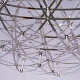 Modern LED Spark Ball Pendant Light Starry Night Fireworks Stainless Steel Chandelier
