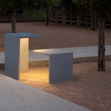 Modern LED Square Cube Garden Stool Light Waterproof Outdoor Landscape Table Lamp