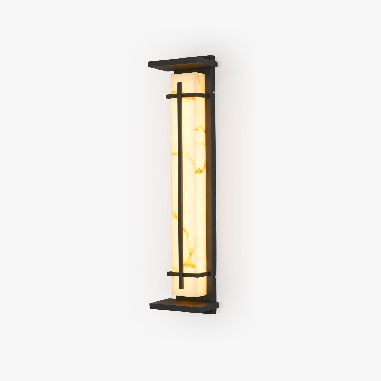 Modern LED Square Outdoor Wall Sconce IP65 Waterproof Exterior Light for Garden Path