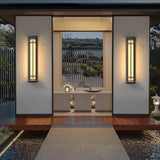 Modern LED Square Outdoor Wall Sconce IP65 Waterproof Exterior Light for Garden Path
