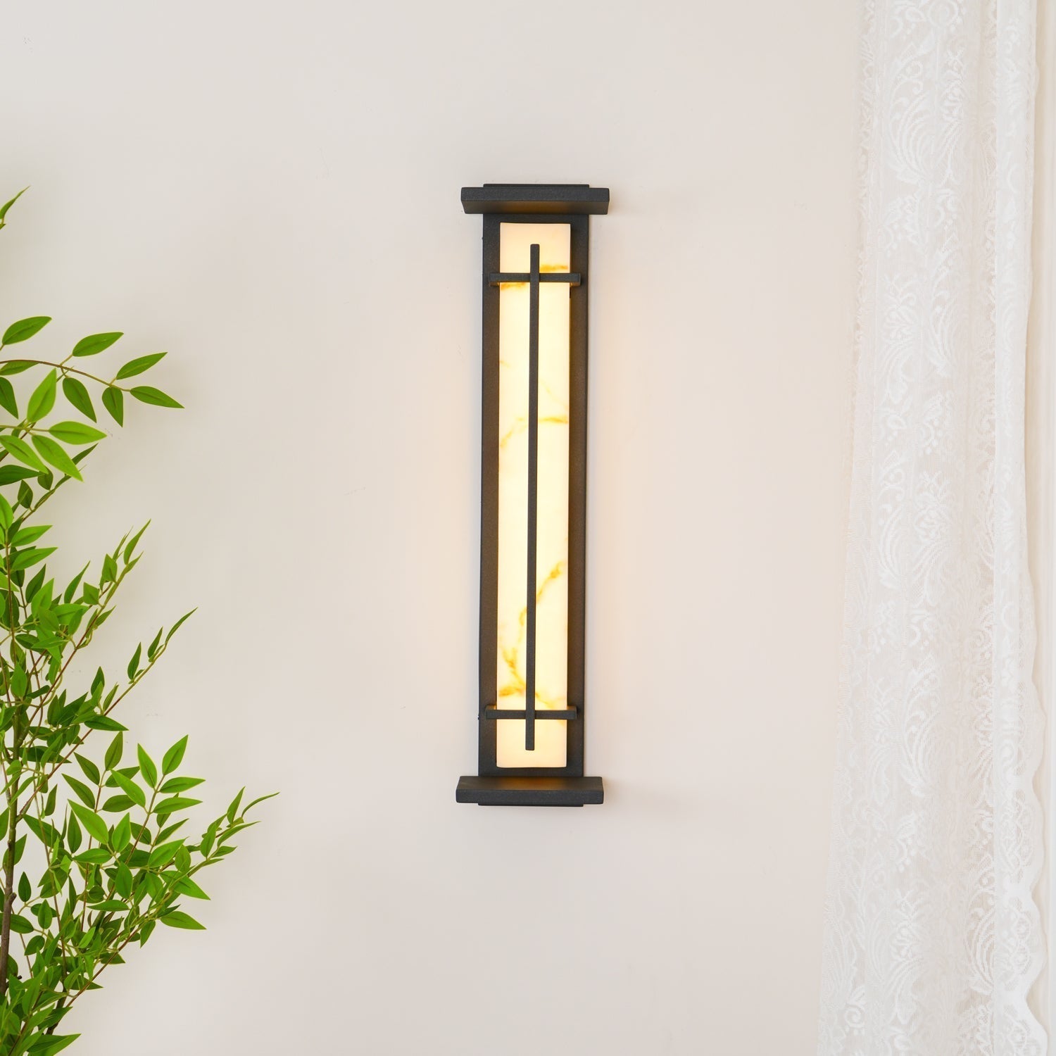 Modern LED Square Outdoor Wall Sconce IP65 Waterproof Exterior Light for Garden Path