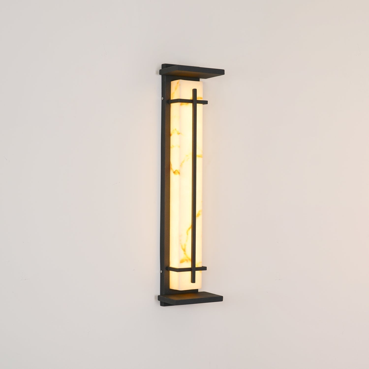 Modern LED Square Outdoor Wall Sconce IP65 Waterproof Exterior Light for Garden Path