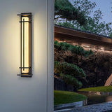 Modern LED Square Outdoor Wall Sconce IP65 Waterproof Exterior Light for Garden Path
