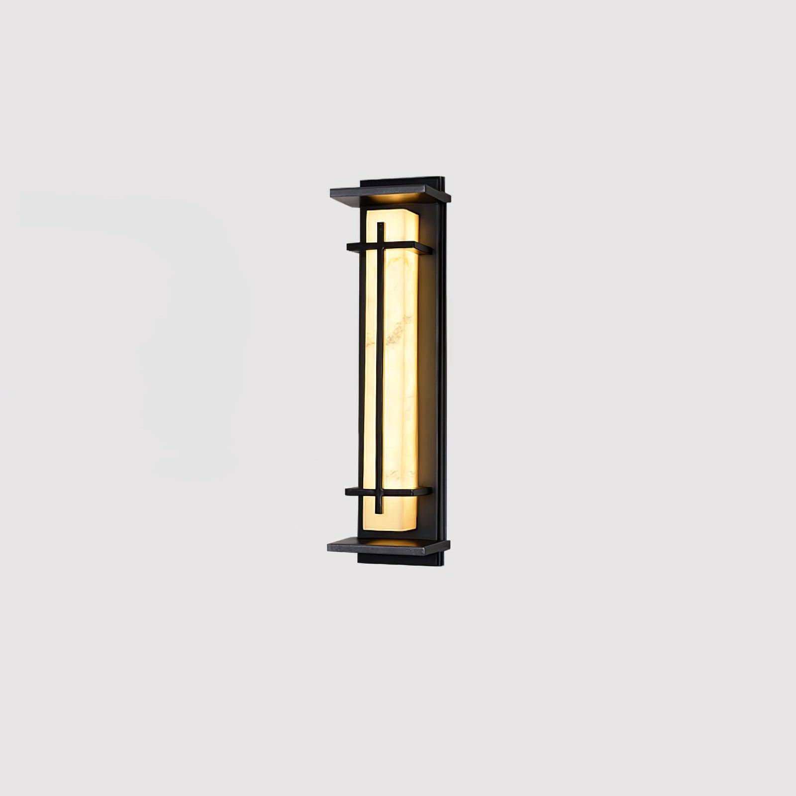 Modern LED Square Outdoor Wall Sconce IP65 Waterproof Exterior Light for Garden Path