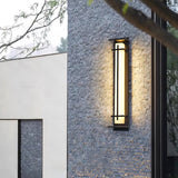 Modern LED Square Outdoor Wall Sconce IP65 Waterproof Exterior Light for Garden Path
