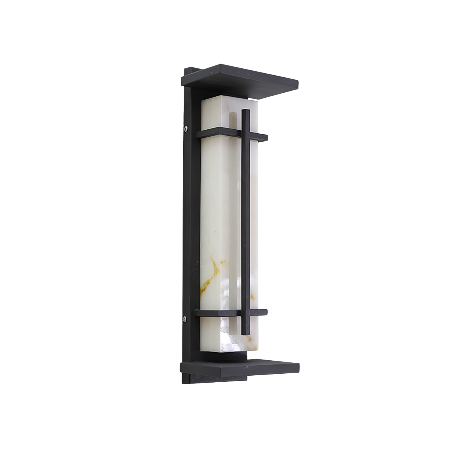 Modern LED Square Outdoor Wall Sconce IP65 Waterproof Exterior Light for Garden Path