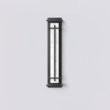 Modern LED Square Outdoor Wall Sconce IP65 Waterproof Exterior Light for Garden Path