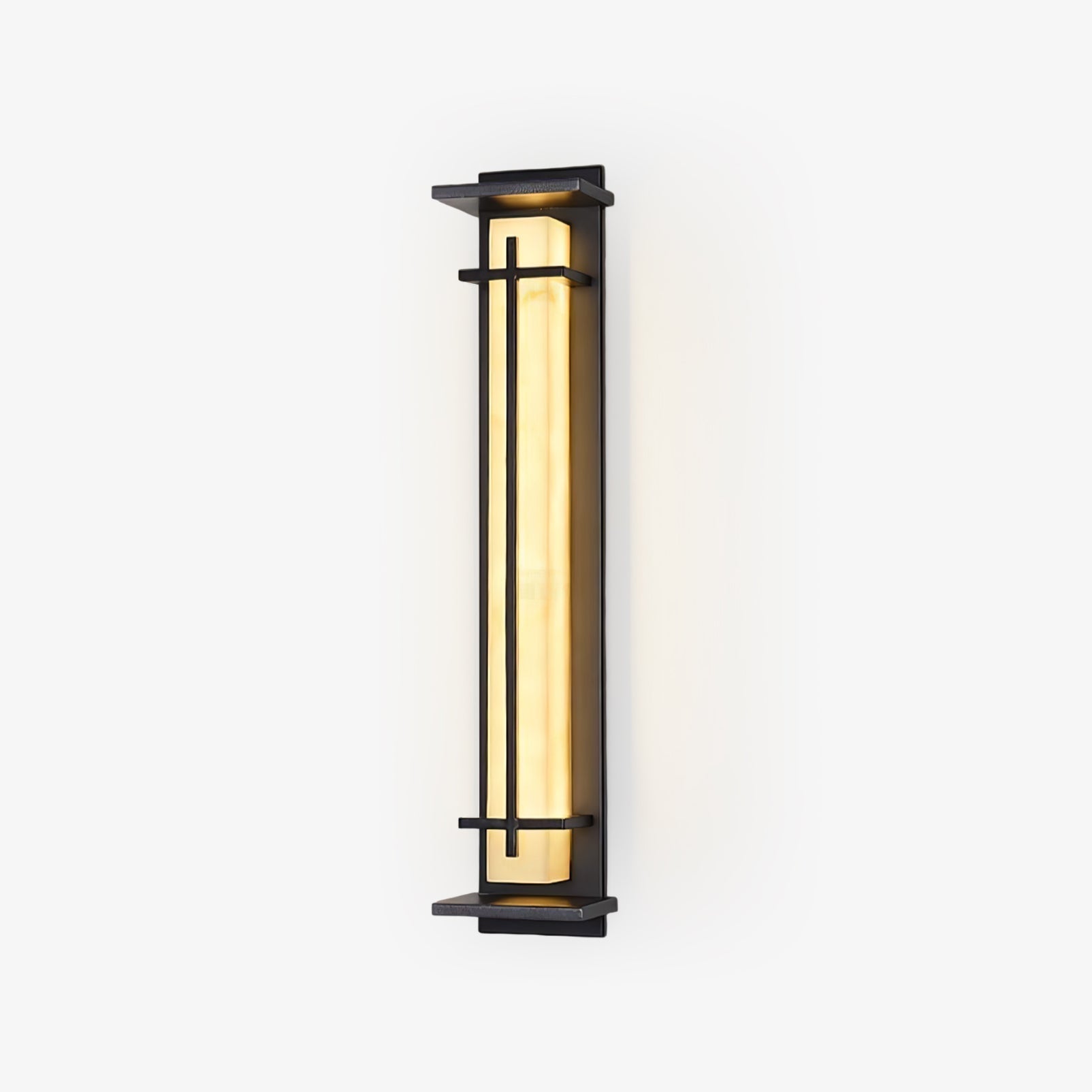 Modern LED Square Outdoor Wall Sconce IP65 Waterproof Exterior Light for Garden Path
