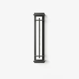 Modern LED Square Outdoor Wall Sconce IP65 Waterproof Exterior Light for Garden Path