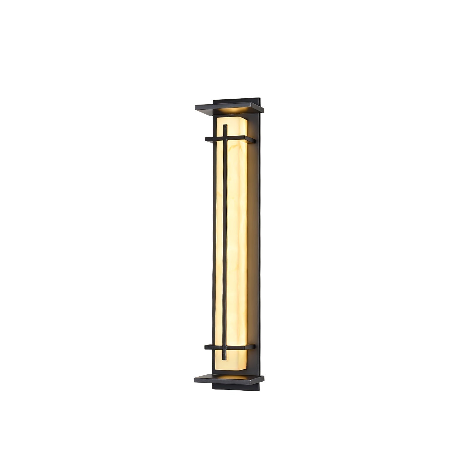 Modern LED Square Outdoor Wall Sconce IP65 Waterproof Exterior Light for Garden Path