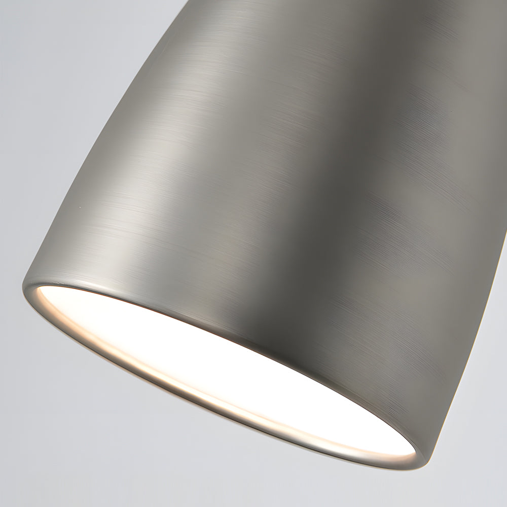 Modern LED Swing Arm Wall Sconce with 3 Adjustable Joints and Dimmable Light for Bedside Reading