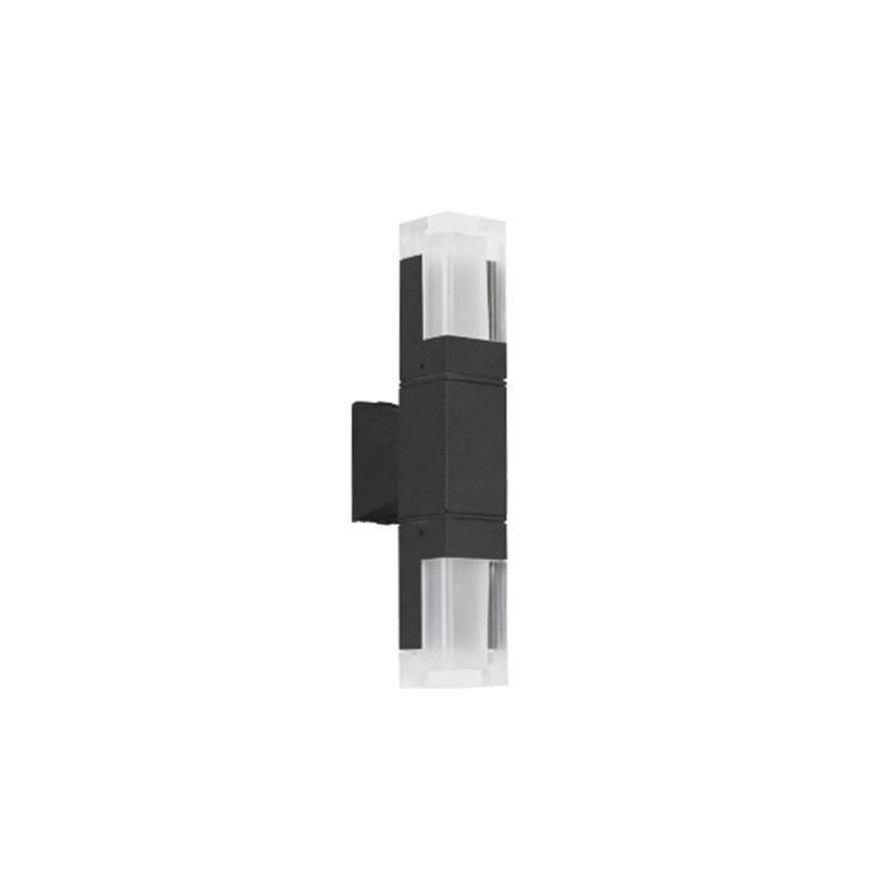 Modern LED Up and Down Outdoor Wall Light IP54 Waterproof Aluminum Exterior Sconce for Porch and Garage