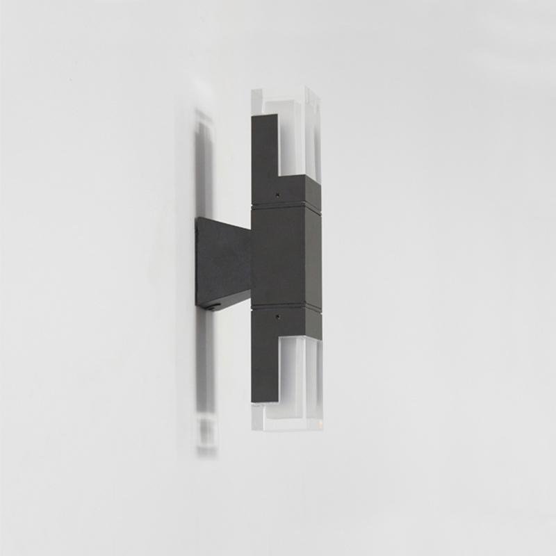 Modern LED Up and Down Outdoor Wall Light IP54 Waterproof Aluminum Exterior Sconce for Porch and Garage