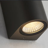 Modern LED Up and Down Outdoor Wall Sconce Waterproof Aluminum Exterior Lighting for Porch and Garden