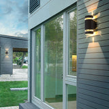 Modern LED Up and Down Outdoor Wall Sconce Waterproof IP54 Porch and Garden Light