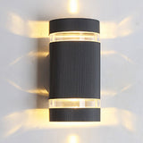 Modern LED Up and Down Outdoor Wall Sconce Waterproof IP54 Porch and Garden Light