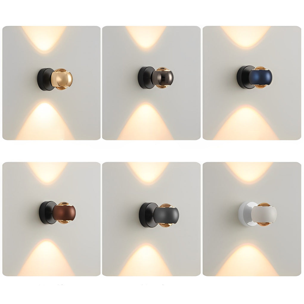 Modern LED Up and Down Wall Sconce Aluminum Wall Washer Lamp for Corridor and Bedroom