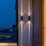 Modern LED Waterproof Outdoor Wall Light Up and Down Aluminum Sconce for Garden and Porch
