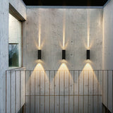 Modern LED Waterproof Outdoor Wall Light Up and Down Aluminum Sconce for Garden and Porch