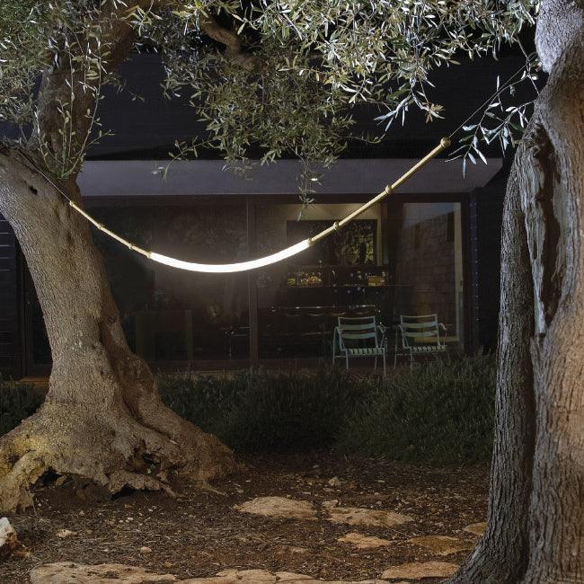 Modern Leda Geometric LED Chandelier with Flexible Necklace Design for Dining Room