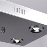 Modern Linear Crystal Chandelier Luxury LED Island Light for Dining Room