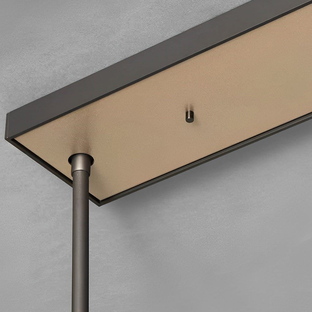 Modern Linear Hollow LED Hardware Chandelier for Dining Room and Kitchen Island