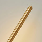 Modern Linear LED Plug In Wall Sconce Minimalist Slim Stick Lamp for Living Room