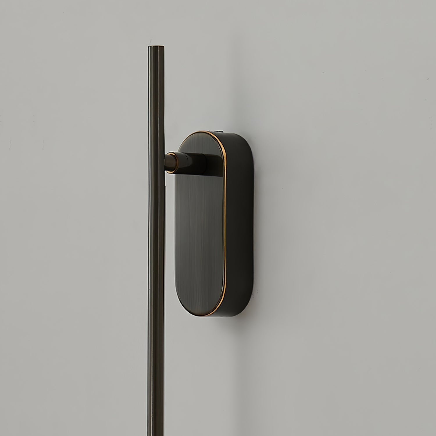 Modern Linear LED Plug In Wall Sconce Minimalist Slim Stick Lamp for Living Room