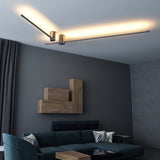 Modern Linear LED Strip Wall Light for Bedside and Minimalist Home Decor