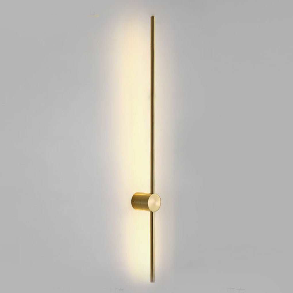 Modern Linear LED Strip Wall Light for Bedside and Minimalist Home Decor