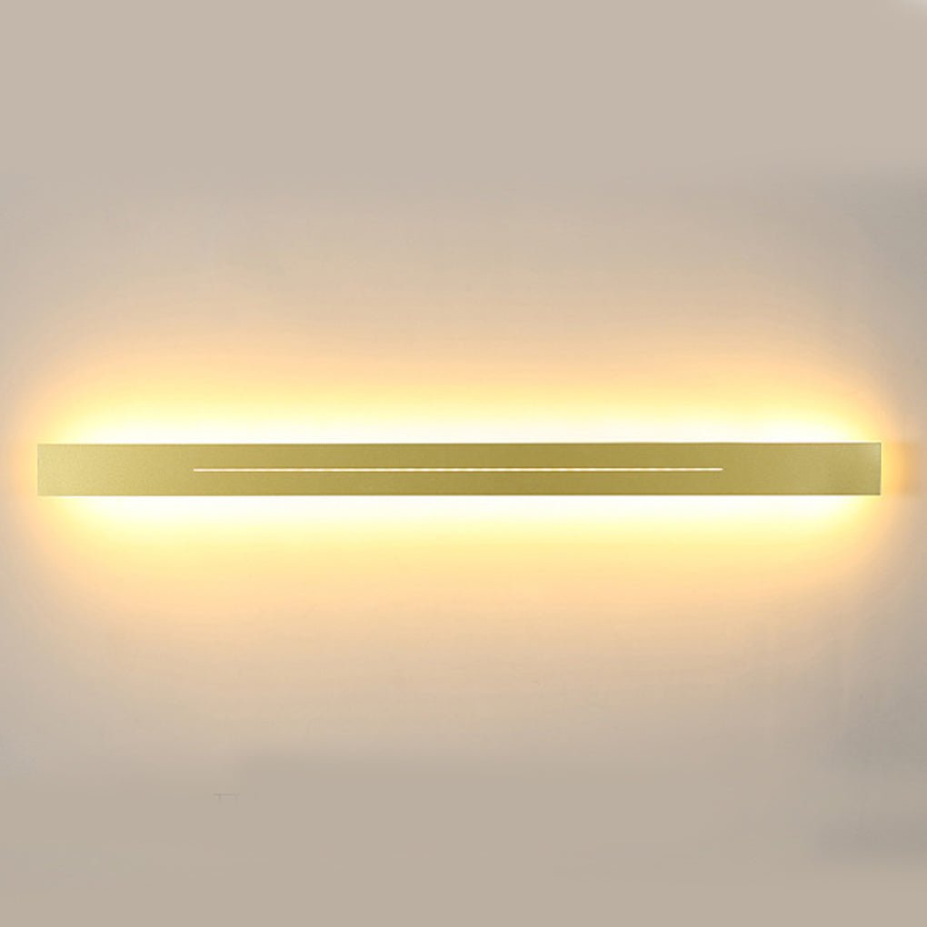 Modern Linear LED Wall Sconce Long Strip Dimmable Lighting for Bedroom Hallway and Living Room