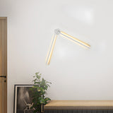 Modern Linear LED Wall Sconce with 270 Degree Rotatable Design for Contemporary Interior Lighting