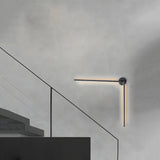 Modern Linear LED Wall Sconce with 270 Degree Rotatable Design for Contemporary Interior Lighting