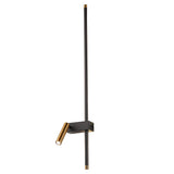Modern Linear LED Wall Sconce with Adjustable Spotlight for Hallway and Bedroom