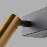Modern Linear LED Wall Sconce with Adjustable Spotlight for Hallway and Bedroom