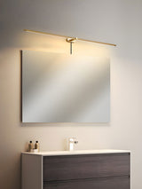 Modern Linear LED Wall Sconce with Plug in Cord Minimalist Vanity Lighting