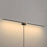 Modern Linear LED Wall Sconce with Plug in Cord Minimalist Vanity Lighting