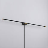 Modern Linear LED Wall Sconce with Plug in Cord Minimalist Vanity Lighting
