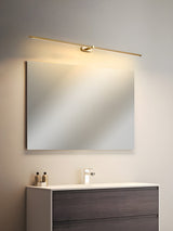 Modern Linear LED Wall Sconce with Plug in Cord Minimalist Vanity Lighting