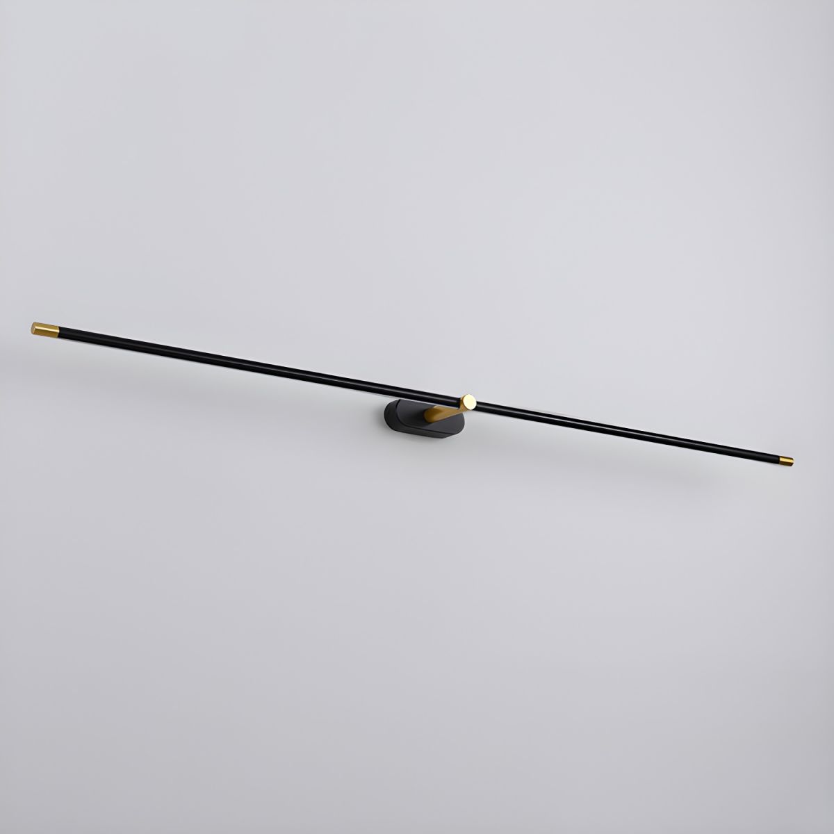 Modern Linear LED Wall Sconce with Plug in Cord Minimalist Vanity Lighting