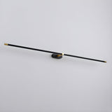 Modern Linear LED Wall Sconce with Plug in Cord Minimalist Vanity Lighting
