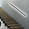 Modern Linear Strip LED Wall Sconce Nordic Minimalist Long Wall Lamp for Living Room Bedside