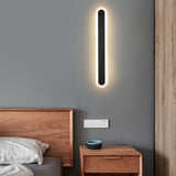 Modern Linear Strip LED Wall Sconce Nordic Minimalist Long Wall Lamp for Living Room Bedside