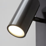 Modern Long Arm Brass Plug in Wall Sconce with Glass Shade Indoor Light Set of 2