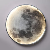 Modern Lunar Moon LED Wall Sconce Dimmable Decorative Interior Lighting Fixture