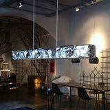 Modern Luxury Crystal LED Pendant Light with Brass Finish for Living Room and Dining Areas