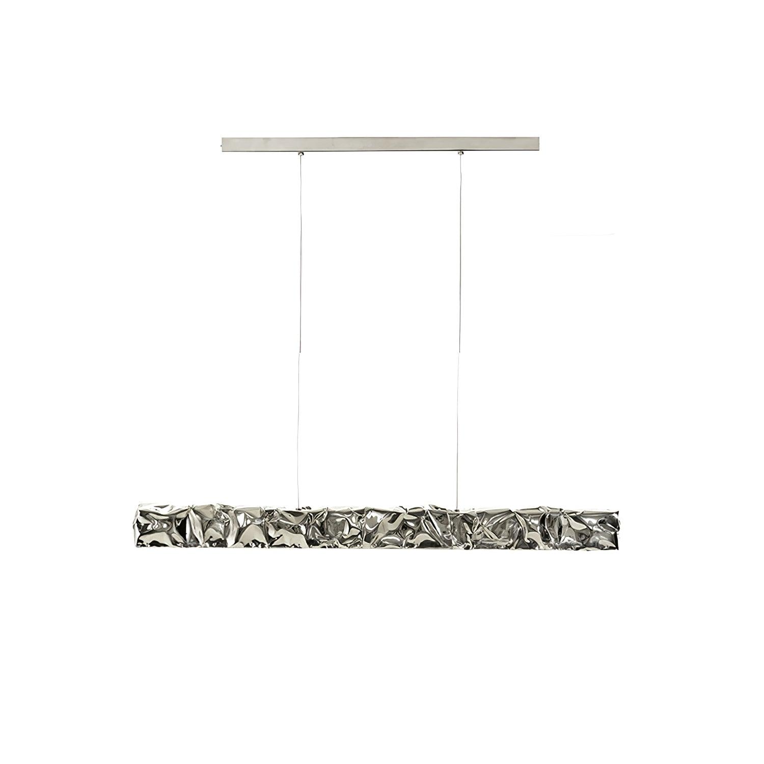 Modern Luxury Crystal LED Pendant Light with Brass Finish for Living Room and Dining Areas