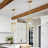 Modern Luxury Crystal Pendant Light Iron Frame Ceiling Chandelier for Dining Room and Bedroom